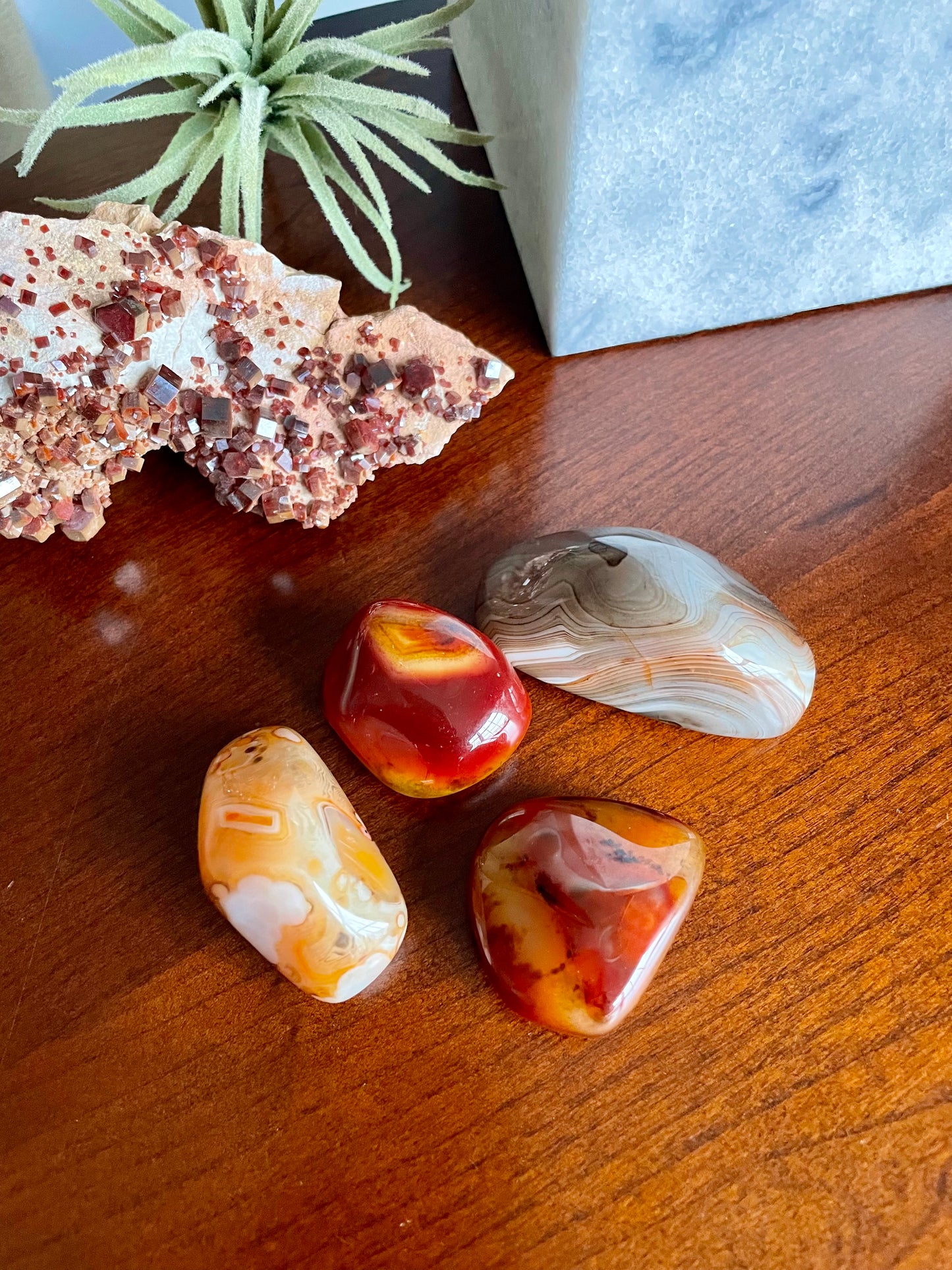 Sardonyx Palm Stones