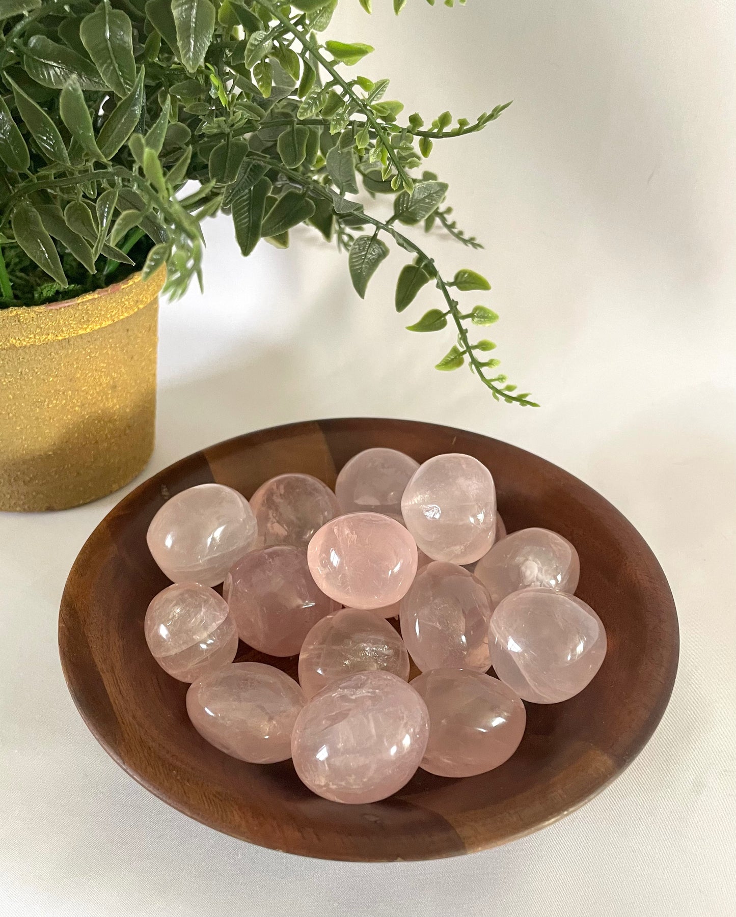 Rose Quartz Tumbles