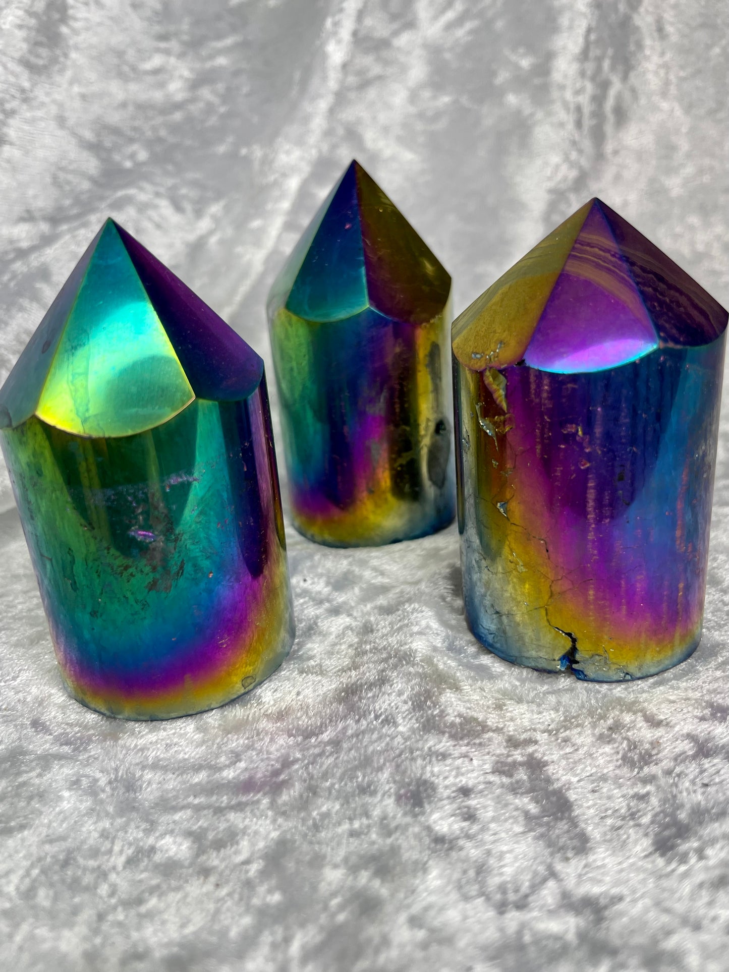 Titanium Aura Quartz Towers