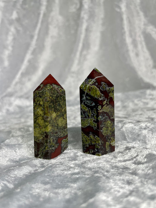 Dragon Blood Jasper Miniature Towers