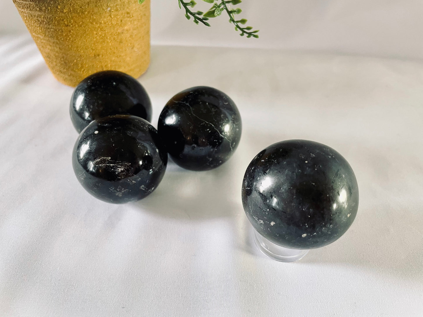 Black Tourmaline Sphere