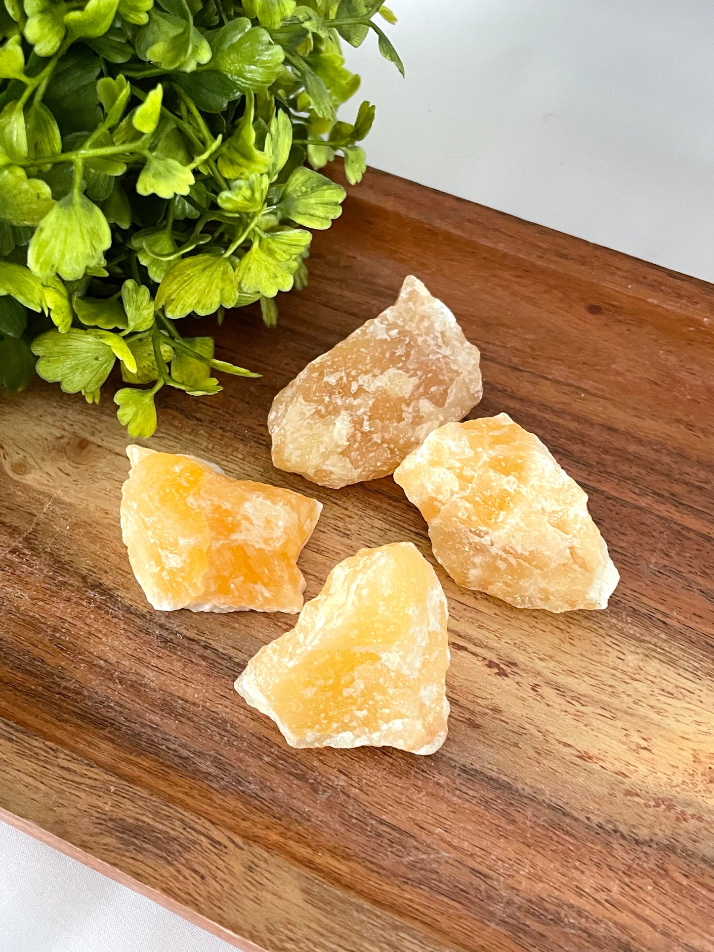 Orange Calcite Raw Chunks