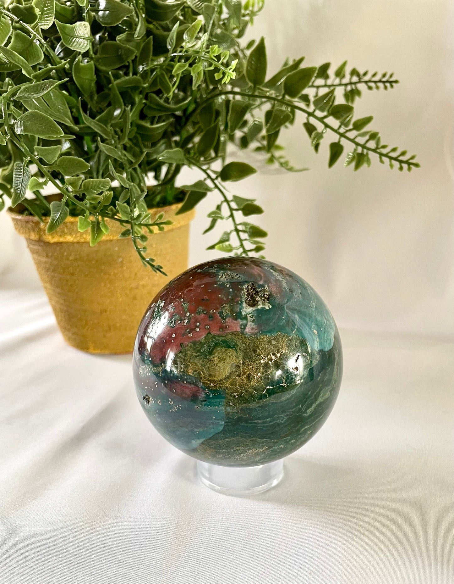 Ocean Jasper Sphere