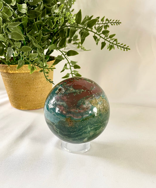 Ocean Jasper Sphere