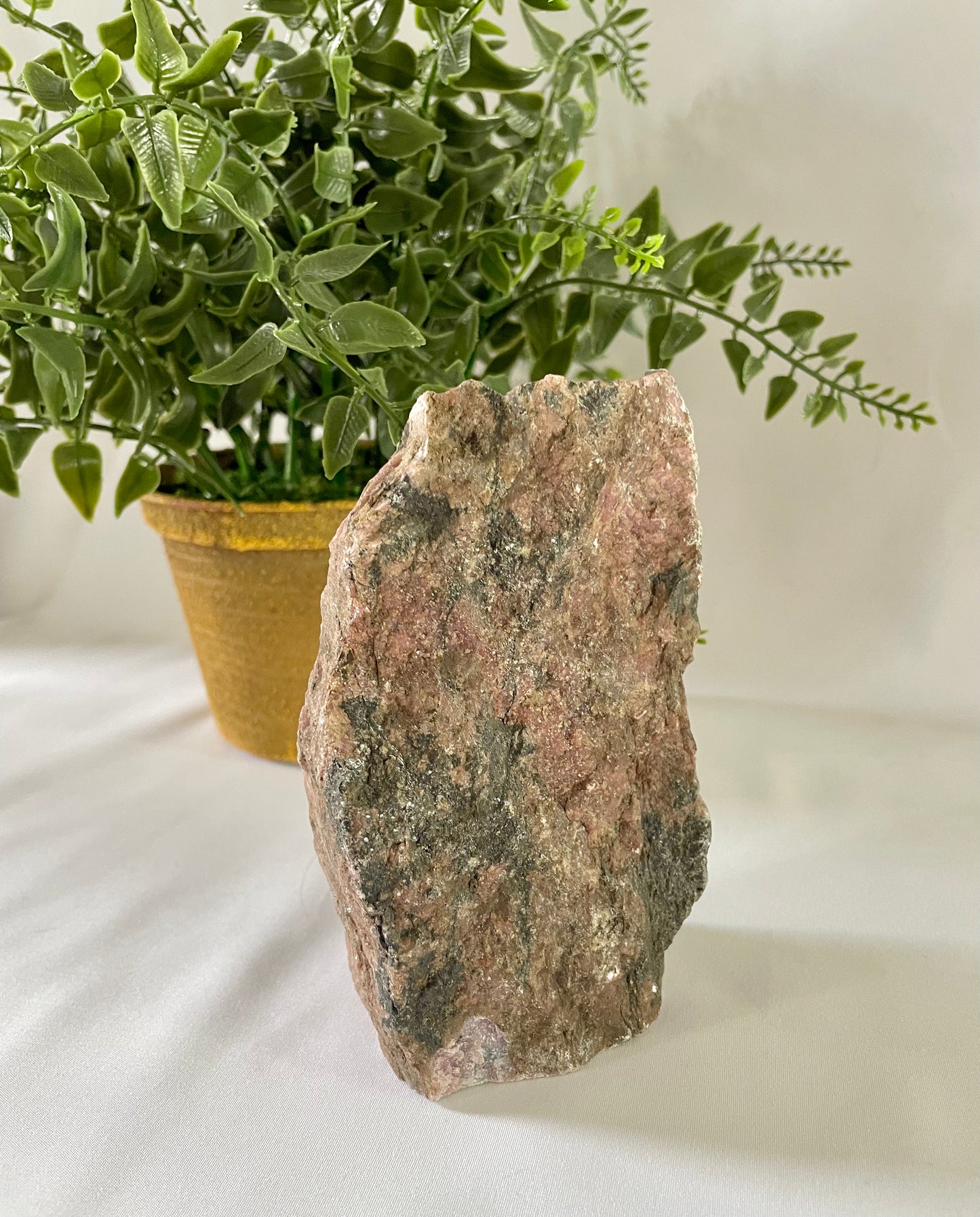 Rhodonite Half Polished Free Form