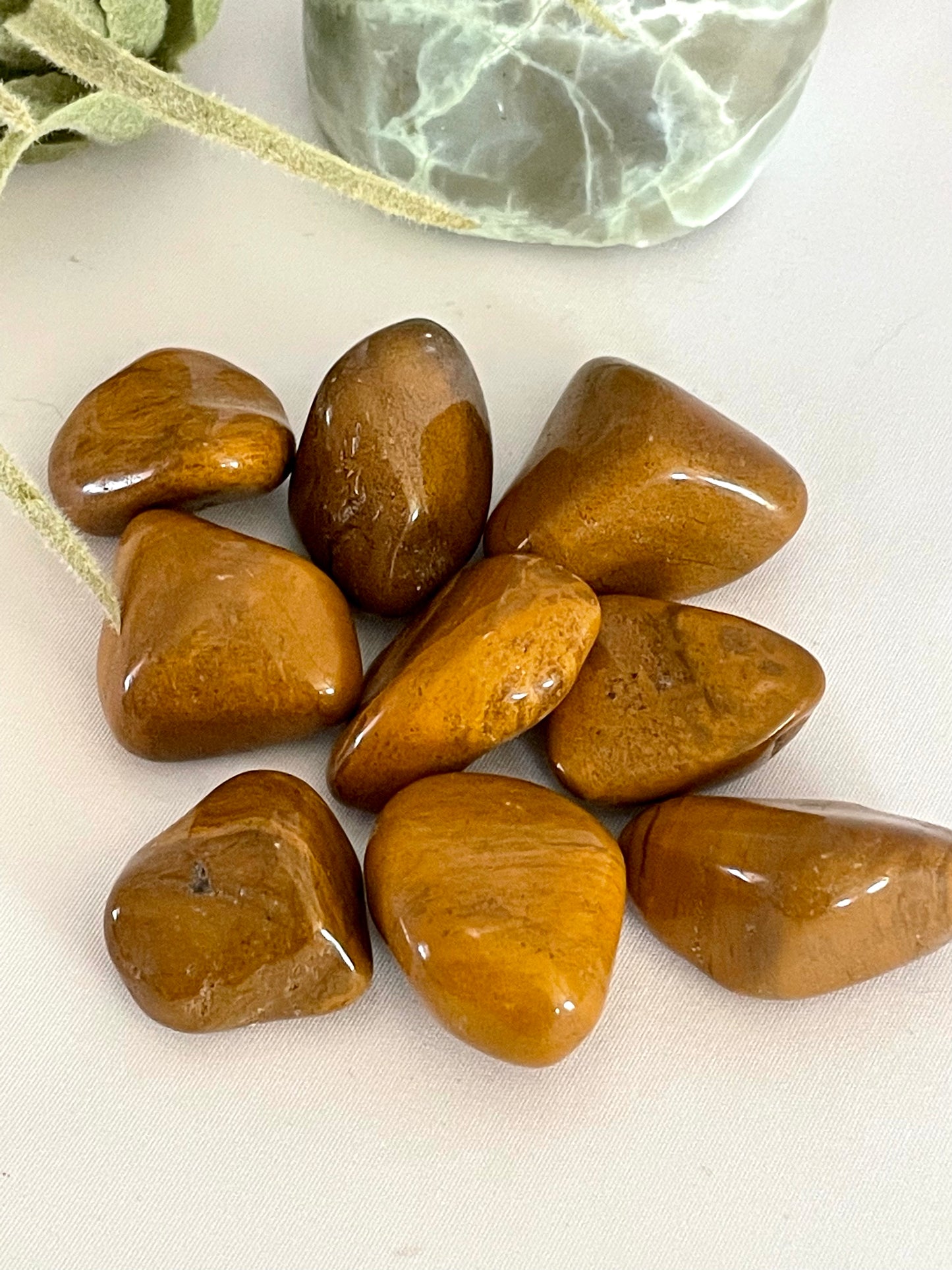 Yellow Jasper Tumbles